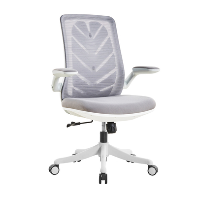 Aluminum Tall Adjustable Office Chair Mid Back Mesh Ergonomic Computer Chair